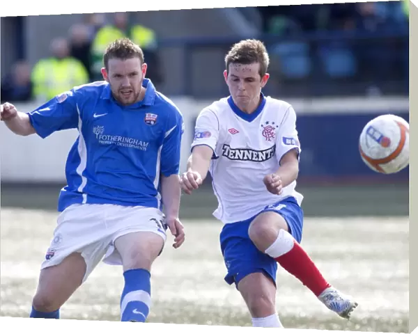 David Templeton vs Garry Wood: A Riveting Rivalry in the Irn-Bru Scottish Third Division - Montrose vs Rangers (0-0) at Links Park