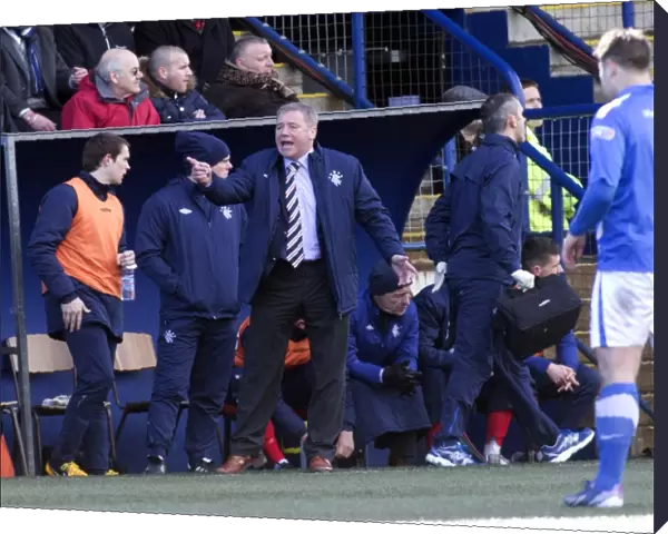 Ally McCoist at Links Park: A Stalemate in Montrose vs Rangers (Scottish Third Division, 0-0)
