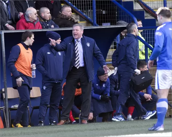 Ally McCoist at Links Park: A Stalemate in Montrose vs Rangers (Scottish Third Division, 0-0)