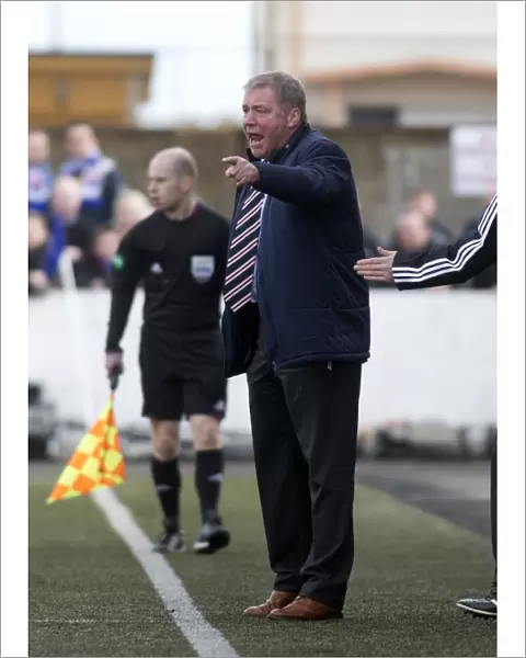 Ally McCoist Rallies Rangers: Unyielding Determination at Montrose's Links Park in the Scottish Third Division (0-0 Standoff)