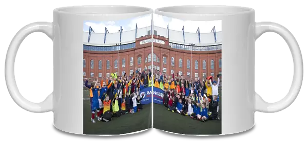 Rangers Football Club: Easter Soccer School - Training with Chris Hegarty and Kane Hemmings at Ibrox Complex