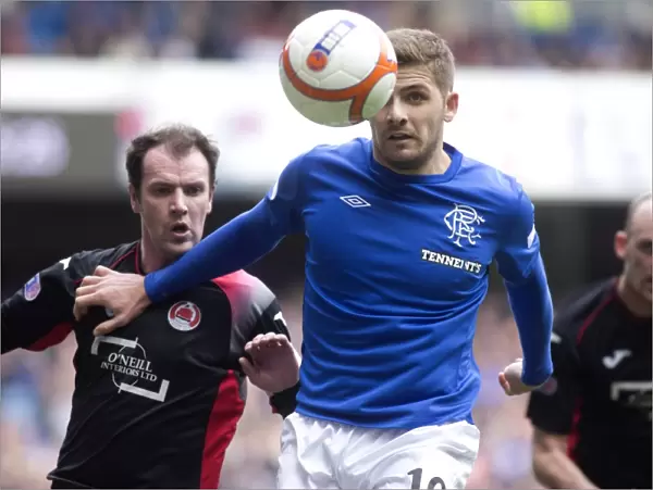 Kyle Hutton Scores the Second Goal: Rangers 2-0 Victory over Clyde at Ibrox Stadium