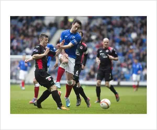 Rangers Lee Wallace Dodges Challenge: 2-0 Victory Over Clyde at Ibrox Stadium