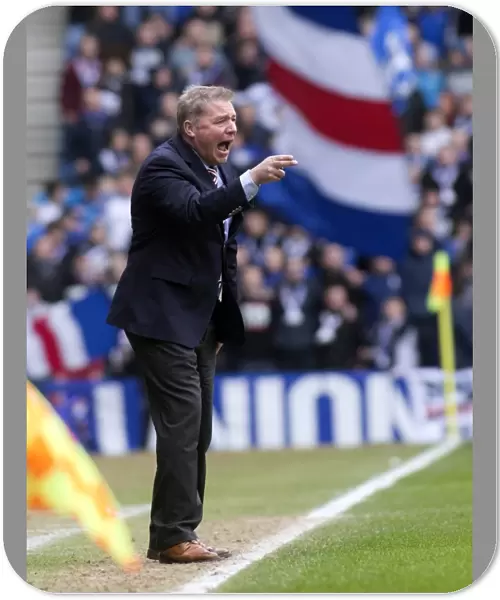 Rangers FC: Ally McCoist and Team's Determination - 2-0 Victory over Clyde at Ibrox Stadium