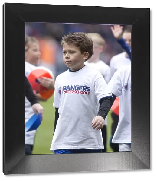 Rangers Football Club: Half Time Soccer School Match - Young Stars Shining at Ibrox Stadium (Rangers 2-0 Clyde)