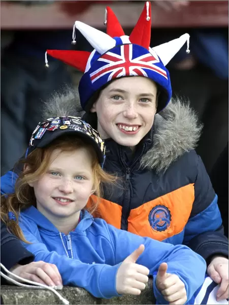 Rangers Triumph: East Stirlingshire vs Rangers (4-2) - Ecstatic Fans in the Stands