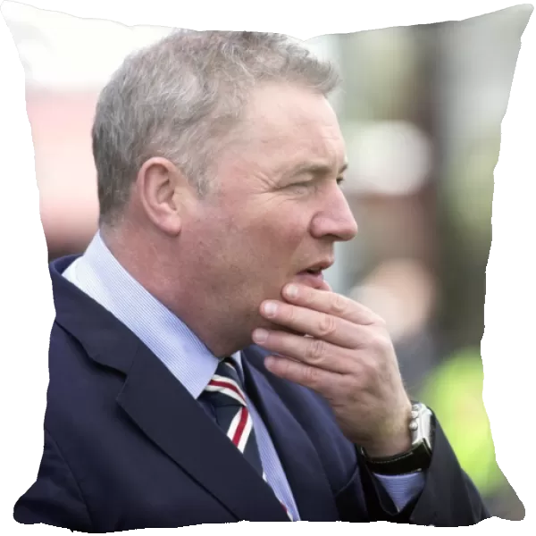 Ally McCoist and Rangers Secure Triumph: East Stirlingshire 2-4 Rangers (Scottish Third Division Soccer)