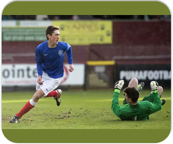 Thrilling Goal: Ryan Hardie Scores for Rangers in Glasgow Cup Final 2013 vs Celtic