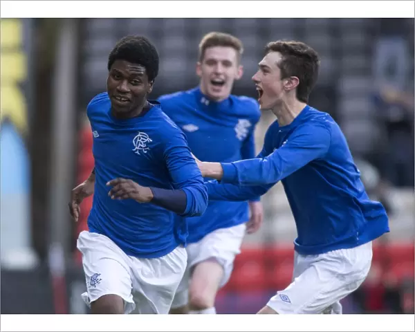 Rangers Junior Ogen's Double Strike: Glasgow Cup Final Victory over Celtic (2013)