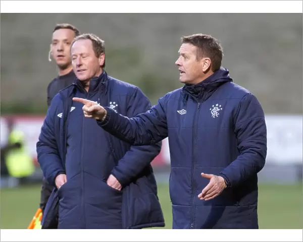 Rangers U17 Manager Billy Kirkwood Rallies Team at Glasgow Cup Final vs. Celtic (2013)
