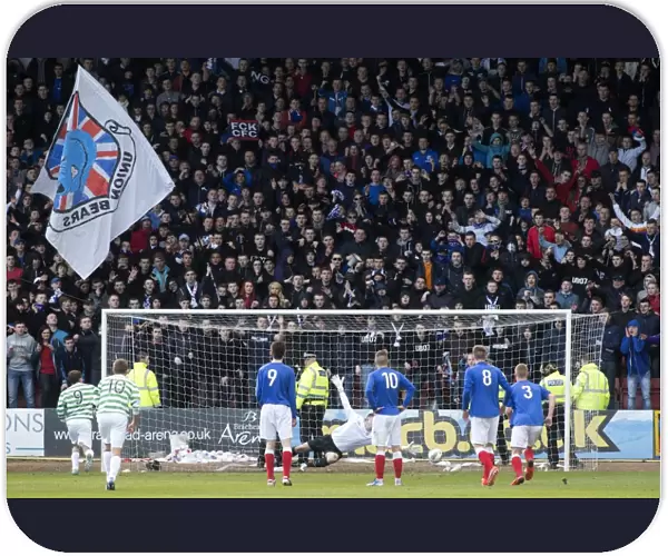 Rangers Fans in Shock: Paul McMullan Scores Penalty for Celtic in Glasgow Cup Final (2013)
