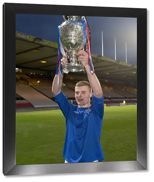 Rangers FC's Thrilling 3-2 Victory over Celtic in the 2013 Glasgow Cup Final: Jamie Mills Moment of Triumph