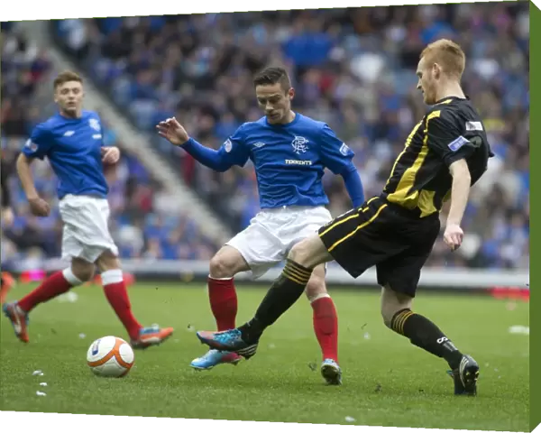 Ian Black Scores the Winning Goal: Rangers 1-0 Berwick Rangers at Ibrox Stadium, Scottish Third Division