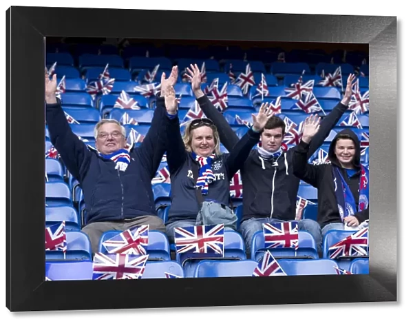Rangers FC Triumph: Euphoric Irn-Bru Scottish Third Division Title Win at Ibrox Stadium