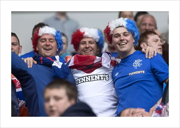 Rangers FC Clinch Irn-Bru Scottish Third Division Title: Euphoric Celebrations at Ibrox Stadium