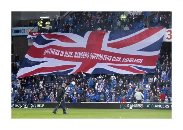 Rangers FC: Ibrox Stadium Roars with Pride - Rangers 1-0 Berwick Rangers, Scottish Third Division