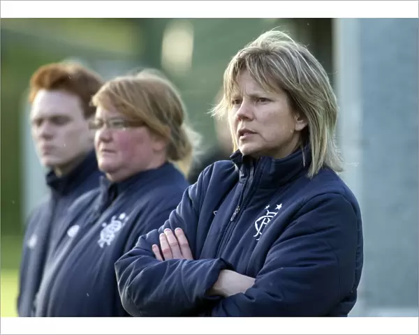 Angie Hind and Rangers Ladies Take on Hibernian Ladies in SWPL Clash
