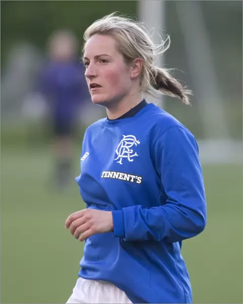 A Star Rises: Hayley Cunningham Shines in Rangers Ladies Scottish Premier League Clash vs. Hibernian