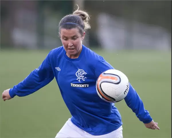 Rangers FC: Hollie Thomson's Intense Battle - Rangers Ladies vs Hibernian Ladies