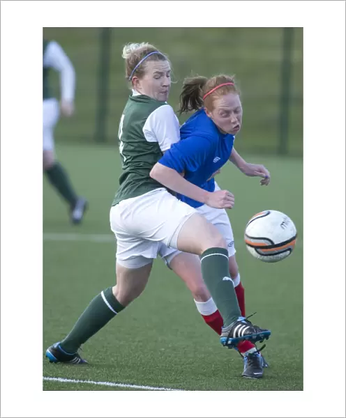 Intense Battle: Kathryn Hill vs Hibernian Ladies (Rangers FC)