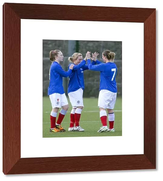 Rangers Football Club: Hayley Cunningham Scores the Winning Goal in Scottish Women's Premier League Match Against Hibernian