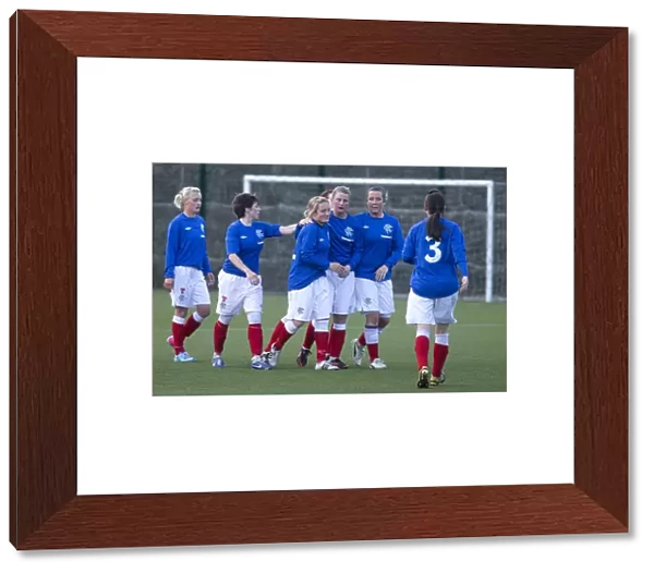 Rangers FC: Hayley Cunningham's Epic Goal Celebration in Scottish Women's Premier League Match vs Hibernian Ladies