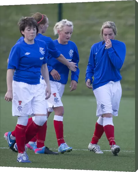 Rangers Hayley Cunningham Celebrates Victory: A Passionate Moment in the Scottish Women's Premier League Clash Against Hibernian