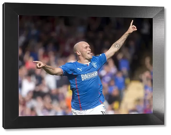 Nicky Law's First Goal: Rangers Dominant Performance Against Albion Rovers in Ramsdens Cup (4-0)