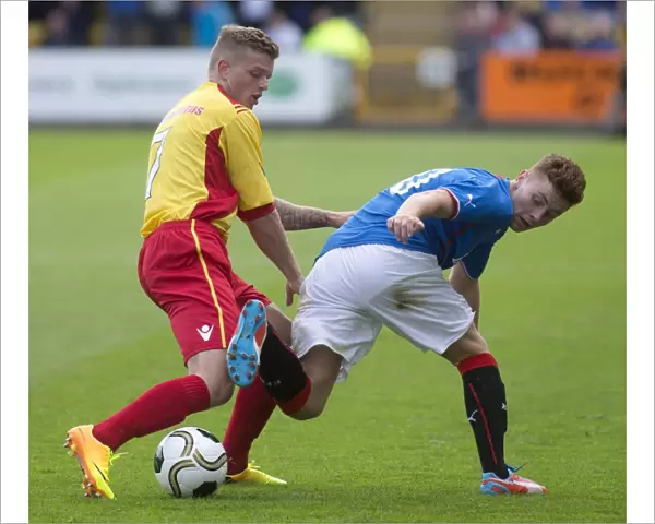Rangers Lewis Macleod Stars in 4-0 Ramsdens Cup Victory over Albion Rovers at Almondvale Stadium