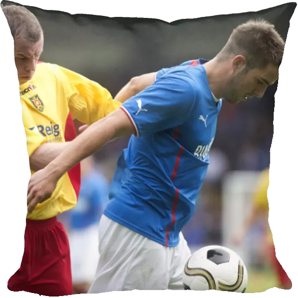 Rangers Andy Little Holds Off Albion Rovers: 4-0 Ramsden Cup Victory