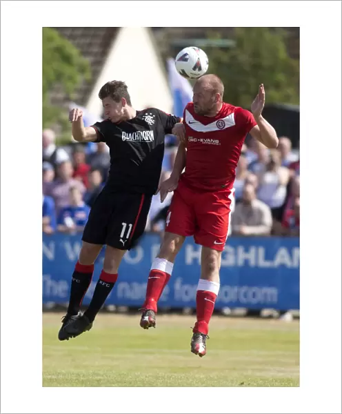 Rangers 2-0 Pre-Season Victory Over Brora Rangers: Fraser Aird and Ross Torkely Shine