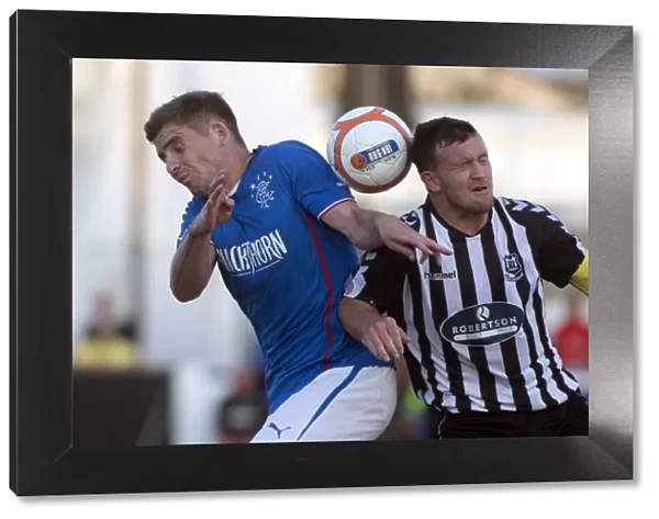 Rangers Kyle Hutton Scores the Thrilling Winning Goal Against Elgin City in Pre-Season Friendly