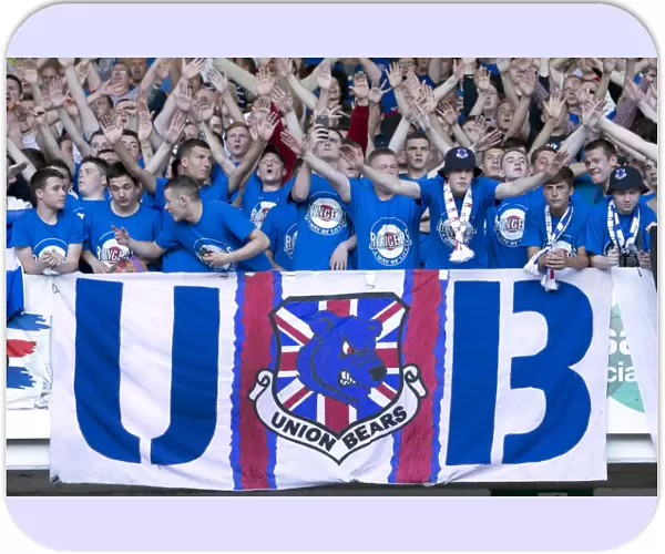 Rangers Fans United: A Sea of Hope - Unyielding Support Amidst 1-0 Deficit vs. Sheffield Wednesday