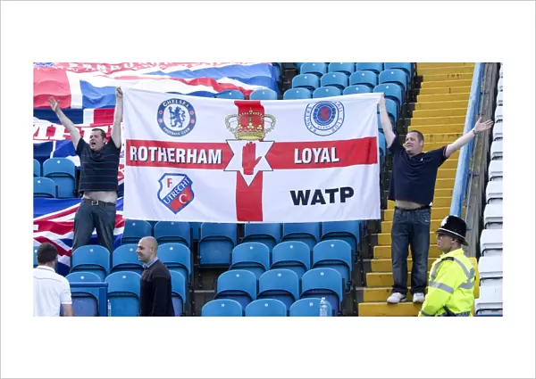 Rangers Fans United: A Sea of Hope Amidst Adversity - 1-0 Defiance at Hillsborough