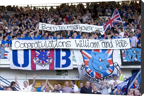 Rangers Fans Unwavering Support: 1-0 Down at Sheffield Wednesday's Hillsborough Stadium