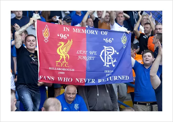 Rangers Fans Unwavering Support: 1-0 Down at Hillsborough Stadium