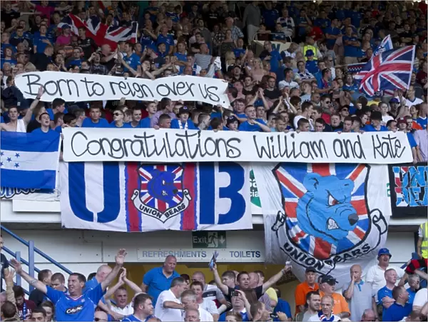 Rangers Fans Unwavering Support: 1-0 Down at Hillsborough Stadium