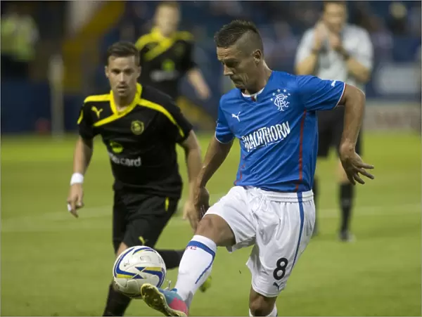 Rangers Ian Black in Action: Securing a 1-0 Pre-Season Win Against Sheffield Wednesday at Hillsborough Stadium