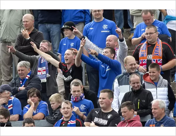 Rangers FC: Forfar Athletic Showdown - Station Park (2-1) - Rangers Fans Unyielding Support