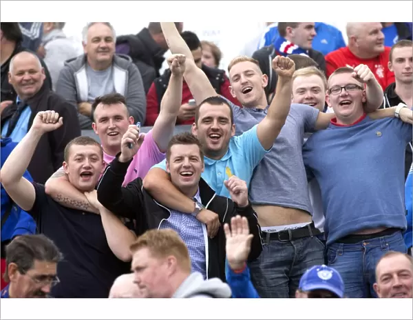 Forfar Athletic Stuns Rangers: Unwavering Fans Support Amidst a Tight 2-1 League Cup Battle