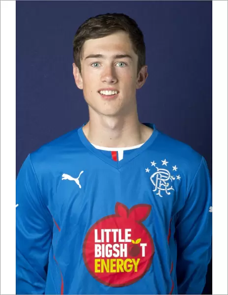 Rangers FC: Murray Park - Ryan Hardie's Determined Headshot (2013-14 Reserves-Youths)