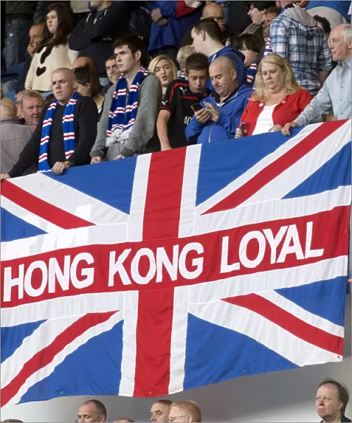 Thrilling 1-1 Stalemate: Rangers vs Newcastle United at Ibrox - Unyielding Fan Support