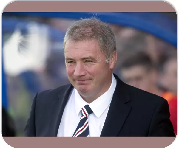 Ally McCoist and Rangers Celebrate 3-0 Victory Over Stranraer in Scottish League One at Stair Park