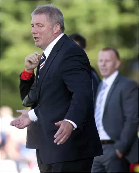 Ally McCoist's Euphoric Reaction: Rangers 3-0 Victory Over Stranraer in Scottish League One at Stair Park