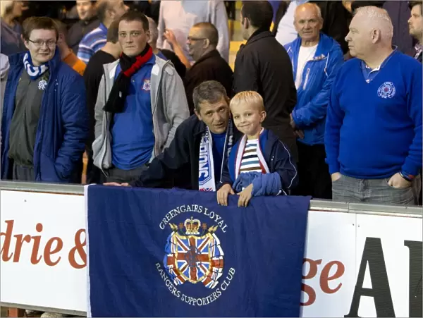 Rangers Glory: A 6-0 Thrashing of Airdrieonians - Euphoric Fans Celebrate