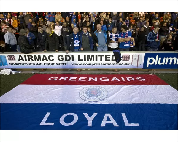 Rangers Glory: Ecstatic Fans Celebrate Historic 6-0 Thrashing of Airdrieonians in Scottish League One