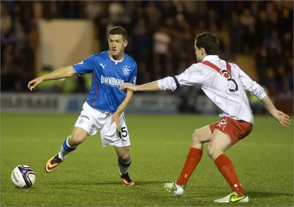 Rangers Dominance: Fraser Aird Scores Sixth in Scottish League One Thrashing of Airdrieonians (Paddy Boyle)