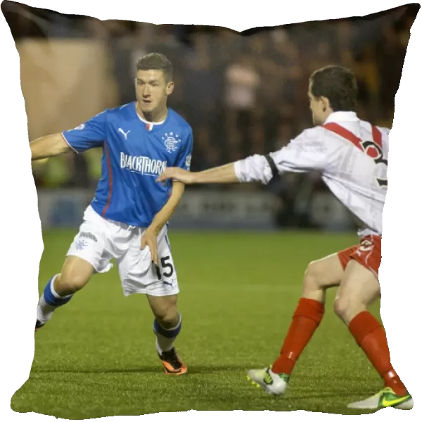 Rangers Dominance: Fraser Aird Scores Sixth in Scottish League One Thrashing of Airdrieonians (Paddy Boyle)