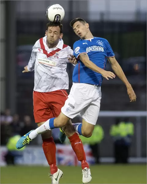 Rangers Kyle McAusland Scores a Stunning Goal in 0-6 Victory over Airdrieonians