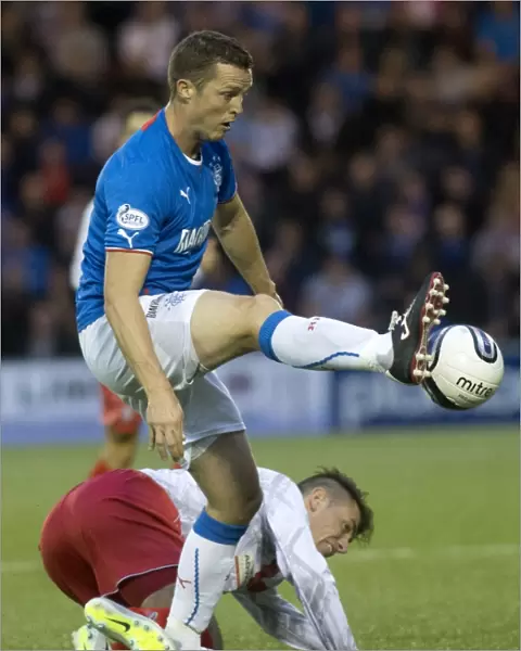 Rangers Jon Daly in Command: Airdrieonians 0-6 Rangers at Excelsior Stadium
